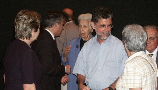 A.A.Bispo, Mercedes Reis, R. Tacucchian, Rio. Kolloquium Interkultureller Studien 2004. Foto H. Huelskath, Copyright.