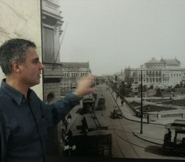 Historische Fotos von S.Paulo.Eröffnungssitzung des.Kolloquiums Interkultureller Studien 2004