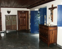 Sitzung am Museum Anchieta, Pateo do Colégio.Eröffnungssitzung des.Kolloquiums Interkultureller Studien 2004